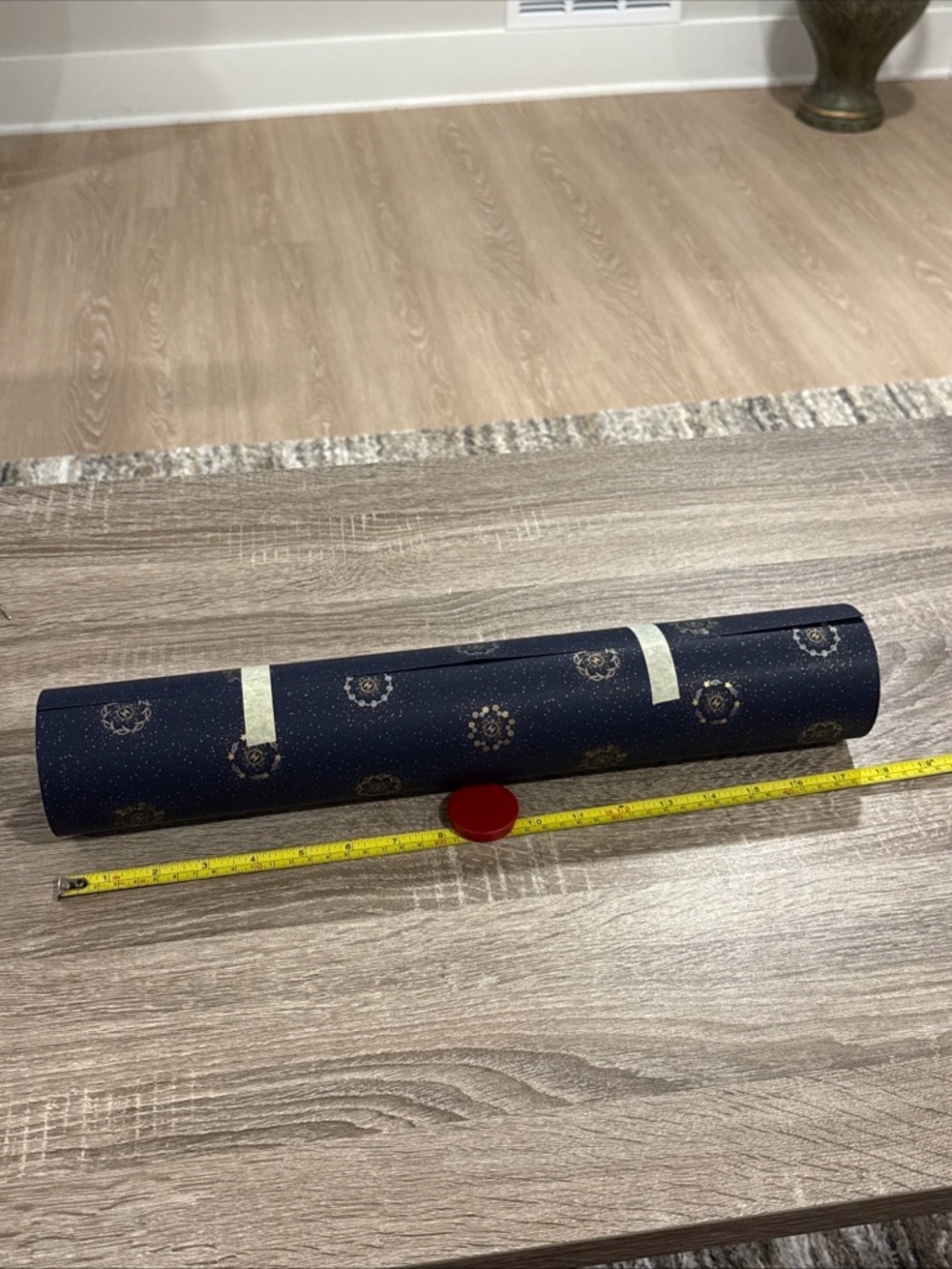 Chanel holiday 2025 Navy Blue Decorative Gift Wrap Roll